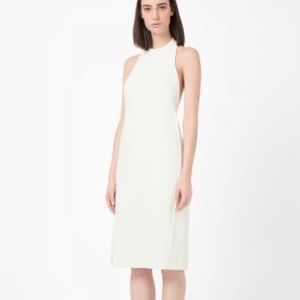Cos Ivory Halter MIDI Dress